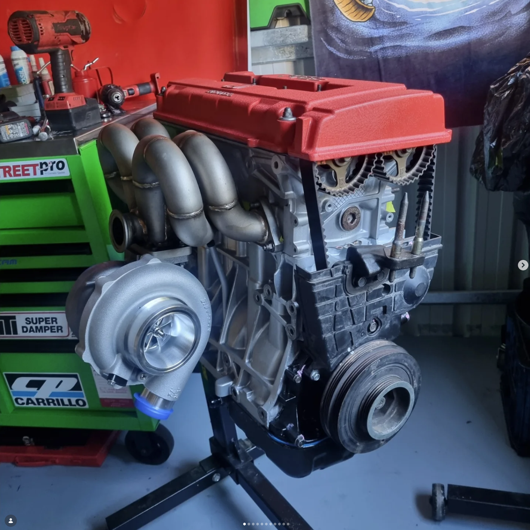 Turbo engine build